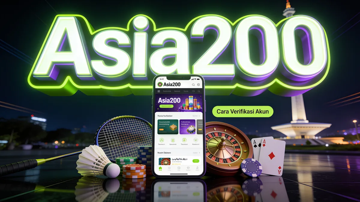 Cara Verifikasi Akun di ASIA200: panduan asia200 untuk pemain di Indonesia